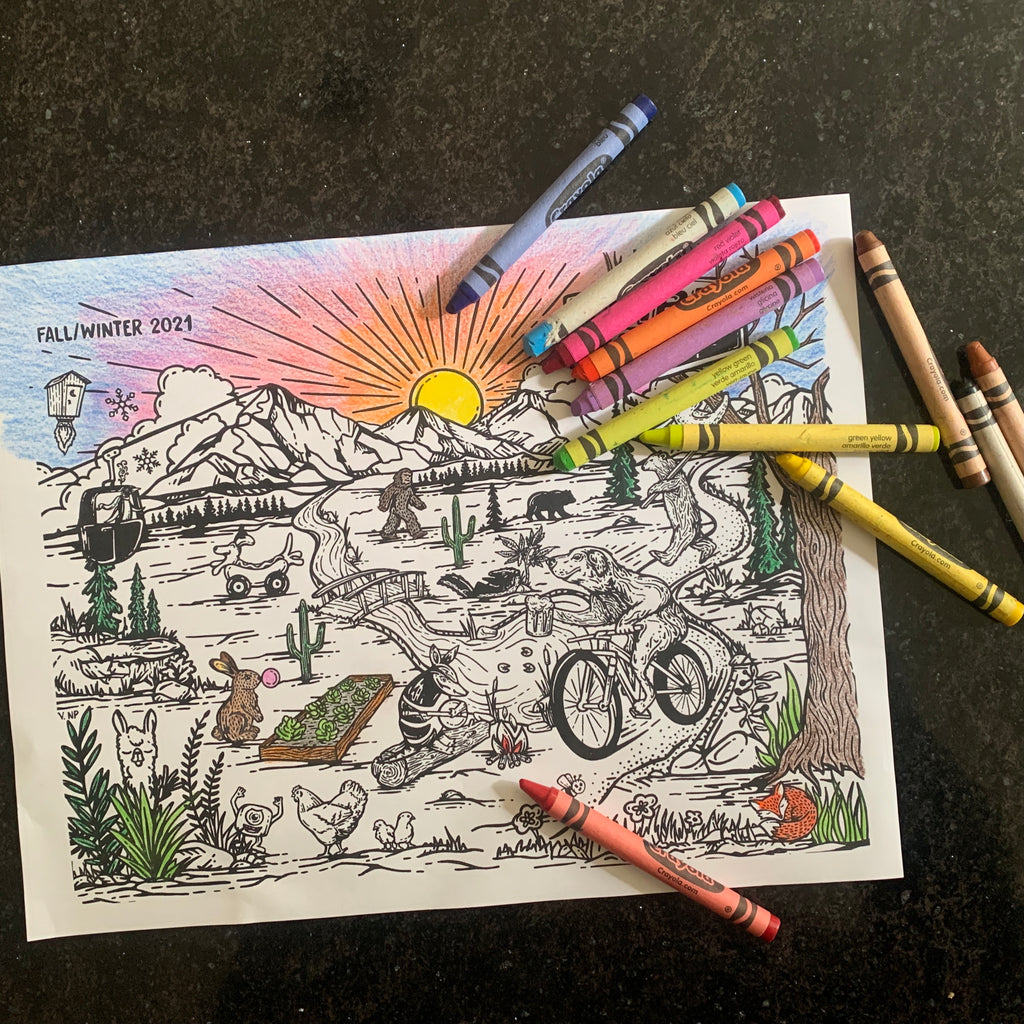 Spring Break Colouring Contest!