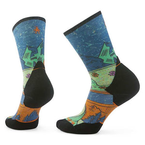 Trail Run Targeted Cushion Mountain Crew Socks - Women's