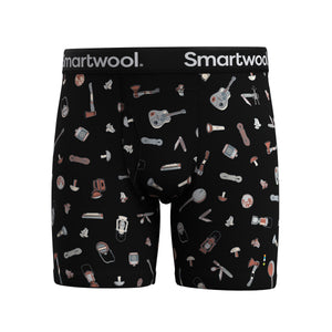 Men's Everyday Merino Print Boxer Brief