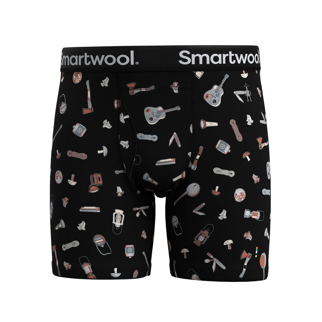 Men's Everyday Merino Print Boxer Brief