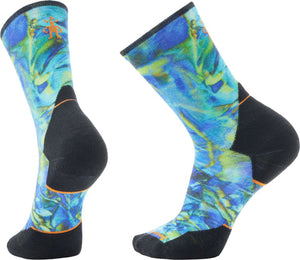 Trail Run Targeted Cushion Reflections Crew Socks